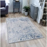 Home &amp; Lifestyle Blue Shay Machine Washable Rug