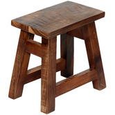 Home &amp; Lifestyle Decimus Mango Wood Accent Stool