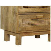 Home &amp; Lifestyle Titus 5 Drawer Mango Wood Tallboy