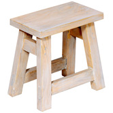 Home &amp; Lifestyle Decimus Mango Wood Accent Stool