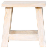 Home &amp; Lifestyle Decimus Mango Wood Accent Stool
