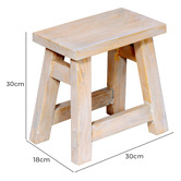 Home &amp; Lifestyle Decimus Mango Wood Accent Stool