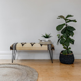 Home &amp; Lifestyle Round Magnolia Jute Rug