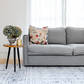 Home &amp; Lifestyle Grey Oran Power-Loomed Rug