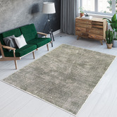 Home &amp; Lifestyle Green Amihan Power-Loomed Machine Washable Rug