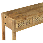 Home &amp; Lifestyle Briar 3 Drawer Mango Wood Console Table