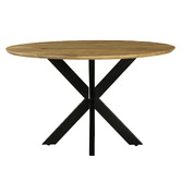 Home &amp; Lifestyle Arabella Mango Wood Dining Table