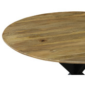 Home &amp; Lifestyle Arabella Mango Wood Dining Table