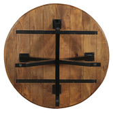 Home &amp; Lifestyle Arabella Mango Wood Dining Table