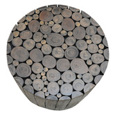 Home &amp; Lifestyle Reginald Mango Wood Side Table
