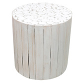 Home &amp; Lifestyle Reginald Mango Wood Side Table