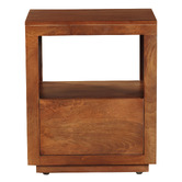Home &amp; Lifestyle Debbie 1 Drawer Bedside Table