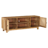 Home &amp; Lifestyle Briar 2 Door Mango Wood TV Unit