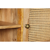Home &amp; Lifestyle Briar 2 Door Mango Wood TV Unit