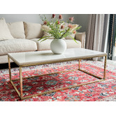 Home &amp; Lifestyle Clarence Marble Coffee Table
