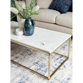 Home &amp; Lifestyle Clarence Marble Coffee Table