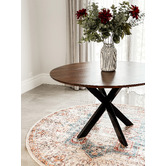 Home &amp; Lifestyle Alexa Non-Slip Round Rug