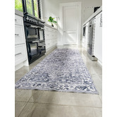 Home &amp; Lifestyle Grey Shay Machine Washable Rug