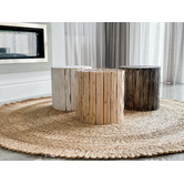 Home &amp; Lifestyle Reginald Mango Wood Side Table