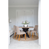 Home &amp; Lifestyle Orchid Spiral Round Jute Rug