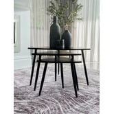 Home &amp; Lifestyle 3 Piece Paulo Plectrum Nesting Coffee Table Set