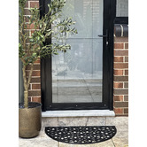 Home &amp; Lifestyle Pola Curved Rubber Doormat