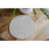 Home &amp; Lifestyle Dove Hand Made Jute Round Placemats