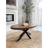 Home &amp; Lifestyle Natural Phoenix Jute Oval Rug