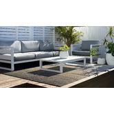 Home &amp; Lifestyle Ash Big Sur Power-Loomed Outdoor Rug