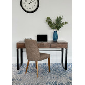 Home &amp; Lifestyle Blue Shikhar Machine Washable Rug