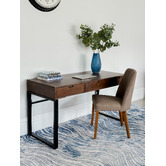 Home &amp; Lifestyle Blue Shikhar Machine Washable Rug