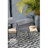 Home &amp; Lifestyle Grey &amp; White Aztec-Style Outdoor Rug