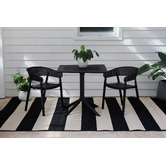 Home &amp; Lifestyle Black Veranda Nyoma Power-Loomed Outdoor Rug