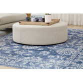 Home &amp; Lifestyle Blue Megan Machine Washable Rug