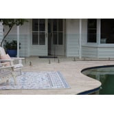 Home &amp; Lifestyle Blue Laika Reversible Outdoor Rug