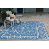 Home &amp; Lifestyle Blue Laika Reversible Outdoor Rug