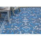Home &amp; Lifestyle Blue Laika Reversible Outdoor Rug