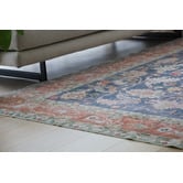 Home &amp; Lifestyle Night Multi-Colour Dalisay Floral Machine Washable Rug