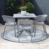 Home &amp; Lifestyle Zhanara Outdoor Dining Chairs