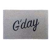 Home &amp; Lifestyle Grey Kamil Coir Doormat