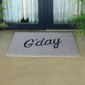 Home &amp; Lifestyle Grey Kamil Coir Doormat