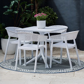 Home &amp; Lifestyle Zhanara Outdoor Dining Chairs