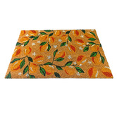 Home &amp; Lifestyle Musa Lemon Coir Doormat
