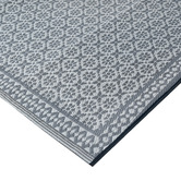 Home &amp; Lifestyle Grey Rasha Outdoor Rug