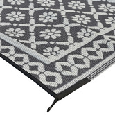 Home &amp; Lifestyle Grey Rasha Outdoor Rug