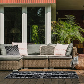 Home &amp; Lifestyle Hiba Hand-Loomed Indoor/Outdoor Rug