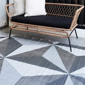 Home &amp; Lifestyle Glacier Grey Isamail Outdoor Rug