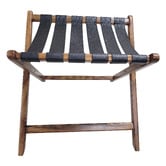 Home &amp; Lifestyle Lewis Acacia Wood Luggage Rack