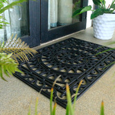Home &amp; Lifestyle Meena Rubber Doormat