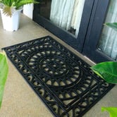 Home &amp; Lifestyle Meena Rubber Doormat